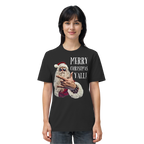 Weihnachtsshirt Cool Santa • Merry Christmas y'all • Bio-Unisex-Shirt