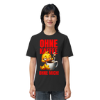 Lustiges T-Shirt mit Ente • Ohne Kaffee, ohne mich! • Bio-Unisex-Shirt