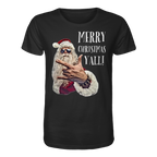Weihnachtsshirt Cool Santa • Merry Christmas y'all • Bio-Unisex-Shirt