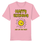 Geburtstagsshirt Happy Birthday and all the best • Bio-Unisex-T-Shirt
