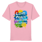 Peace-Shirt • Love Peace Freedom Harmony • Bio-Unisex-T-Shirt