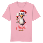 Lustiges Weihnachtsshirt • Santa Chicken Cheers! • Bio-Unisex-Shirt