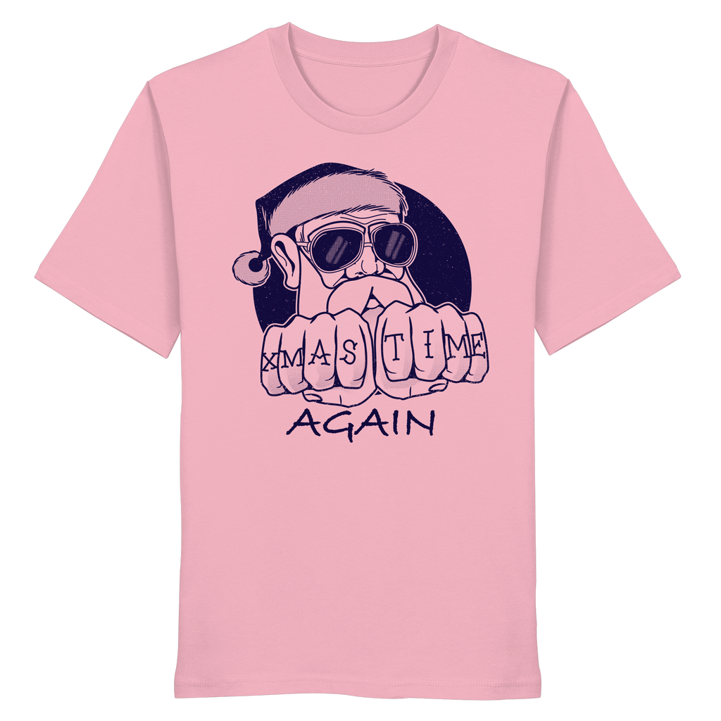 Weihnachtsshirt Cool Santa • Xmas Time Again • Bio-Unisex-T-Shirt