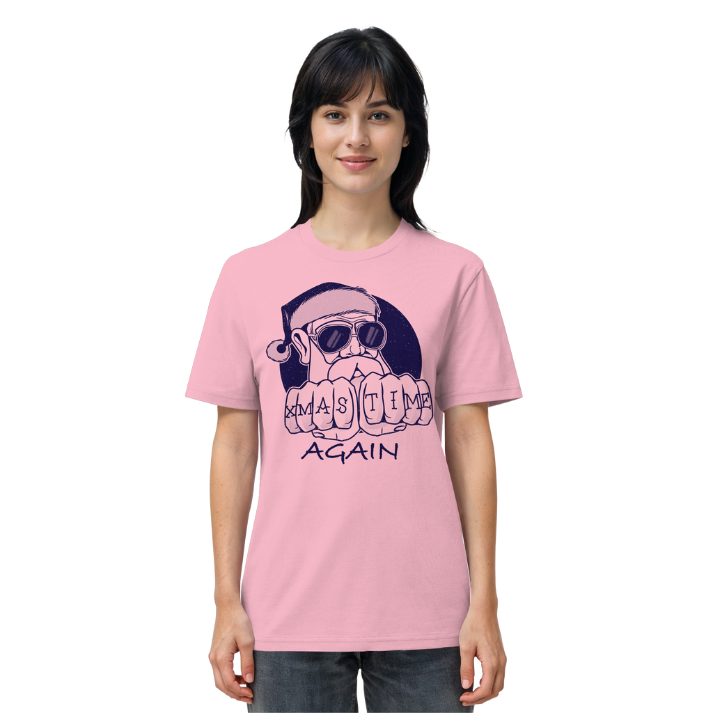 Weihnachtsshirt Cool Santa • Xmas Time Again • Bio-Unisex-T-Shirt