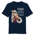 Weihnachtsshirt Cool Santa • Merry Christmas y'all • Bio-Unisex-Shirt