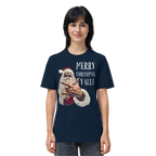 Weihnachtsshirt Cool Santa • Merry Christmas y'all • Bio-Unisex-Shirt