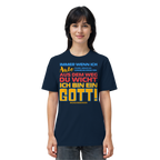 Herrenshirt mit Spruch • Aus dem Weg du Wicht, ich bin ein Gott • Bio-T-Shirt