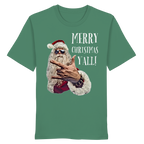Weihnachtsshirt Cool Santa • Merry Christmas y'all • Bio-Unisex-Shirt