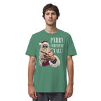 Weihnachtsshirt Cool Santa • Merry Christmas y'all • Bio-Unisex-Shirt