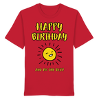 Geburtstagsshirt Happy Birthday and all the best • Bio-Unisex-T-Shirt