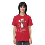 Lustiges Weihnachtsshirt • Santa Chicken Cheers! • Bio-Unisex-Shirt