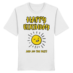 Geburtstagsshirt Happy Birthday and all the best • Bio-Unisex-T-Shirt