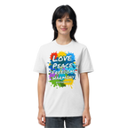 Peace-Shirt • Love Peace Freedom Harmony • Bio-Unisex-T-Shirt