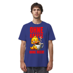 Lustiges T-Shirt mit Ente • Ohne Kaffee, ohne mich! • Bio-Unisex-Shirt