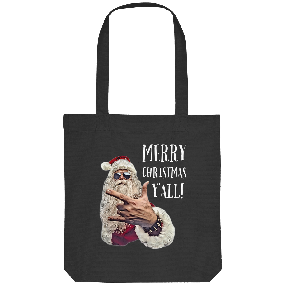Jutebeutel Weihnachten • Merry Christmas y'all • Bio-Stofftasche
