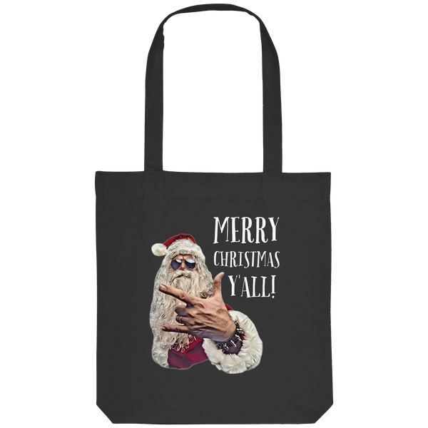 Jutebeutel Weihnachten • Merry Christmas y'all • Bio-Stofftasche