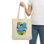 Jutebeutel • Be the best version of yourself • Bio-Stofftasche