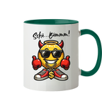 Lustige Tasse mit Emoji • Schä…Bämmm! • 330 ml zweifarbig