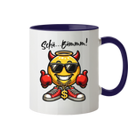 Lustige Tasse mit Emoji • Schä…Bämmm! • 330 ml zweifarbig