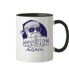 Weihnachtstasse Cool Santa • Xmas Time Again • 330 ml zweifarbig