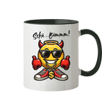 Lustige Tasse mit Emoji • Schä…Bämmm! • 330 ml zweifarbig
