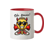 Lustige Tasse mit Emoji • Schä…Bämmm! • 330 ml zweifarbig