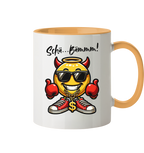Lustige Tasse mit Emoji • Schä…Bämmm! • 330 ml zweifarbig