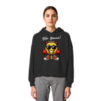 Damen Hoodie mit Emoji • Schä…Bämmm! • Bio-Boxcut
