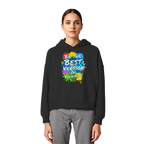 Motivations-Damen-Hoodie • Be the best version of yourself • Bio-Boxcut