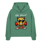 Damen Hoodie mit Emoji • Schä…Bämmm! • Bio-Boxcut