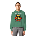 Damen Hoodie mit Emoji • Schä…Bämmm! • Bio-Boxcut