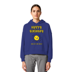Geburtstags-Hoodie Damen Happy Birthday and all the best • Bio-Boxcut
