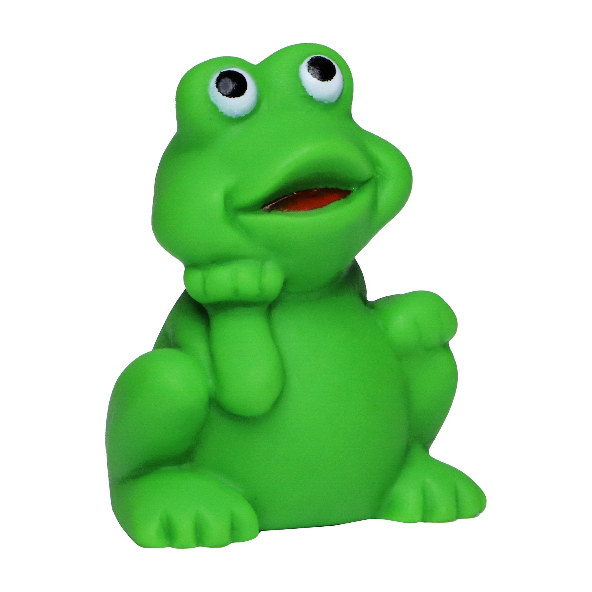 Frosch • Badetier • Quietsche - Frosch (Abteilung: Quietsche - Ente / Badeente) von HalloGeschenk.de