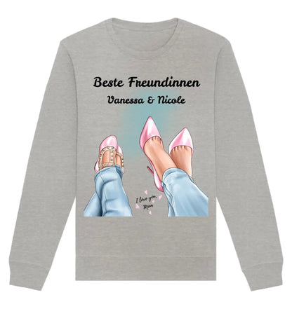 HalloGeschenk.de front-organic-basic-unisex-sweatshirt-c2c1c0-1116x