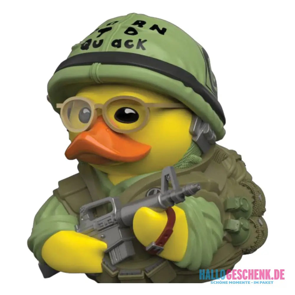 Full Metal Jacket – TUBBZ Sgt. J.T. “Joker” Davis (Boxed Edition ca. 9 cm) inklusive Schlüsselanhänger - Badeenten