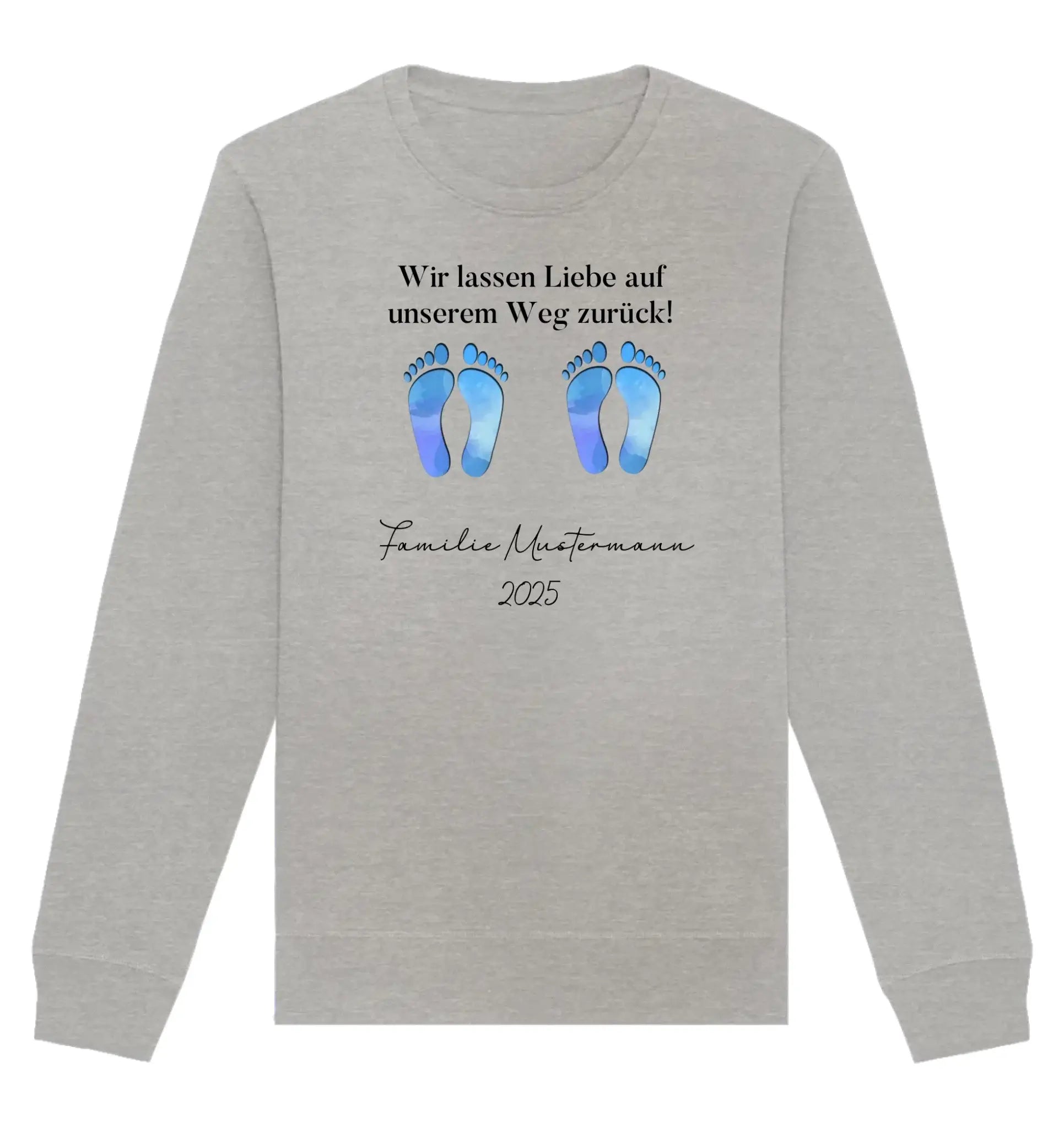 HalloGeschenk.de front-organic-basic-unisex-sweatshirt-c2c1c0-1116x