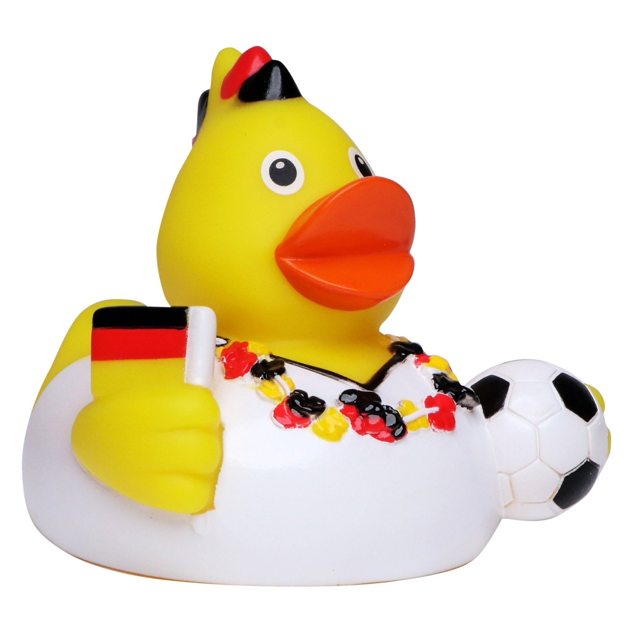 Fußball • Fan • Quietsche - Ente / Badeente von HalloGeschenk.de