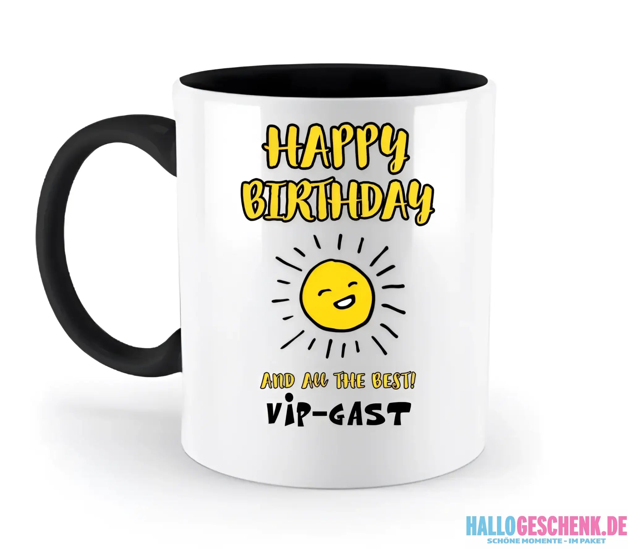 Geburtstag Design 2 • zweifarbige Tasse • Exklusivdesign • personalisiert