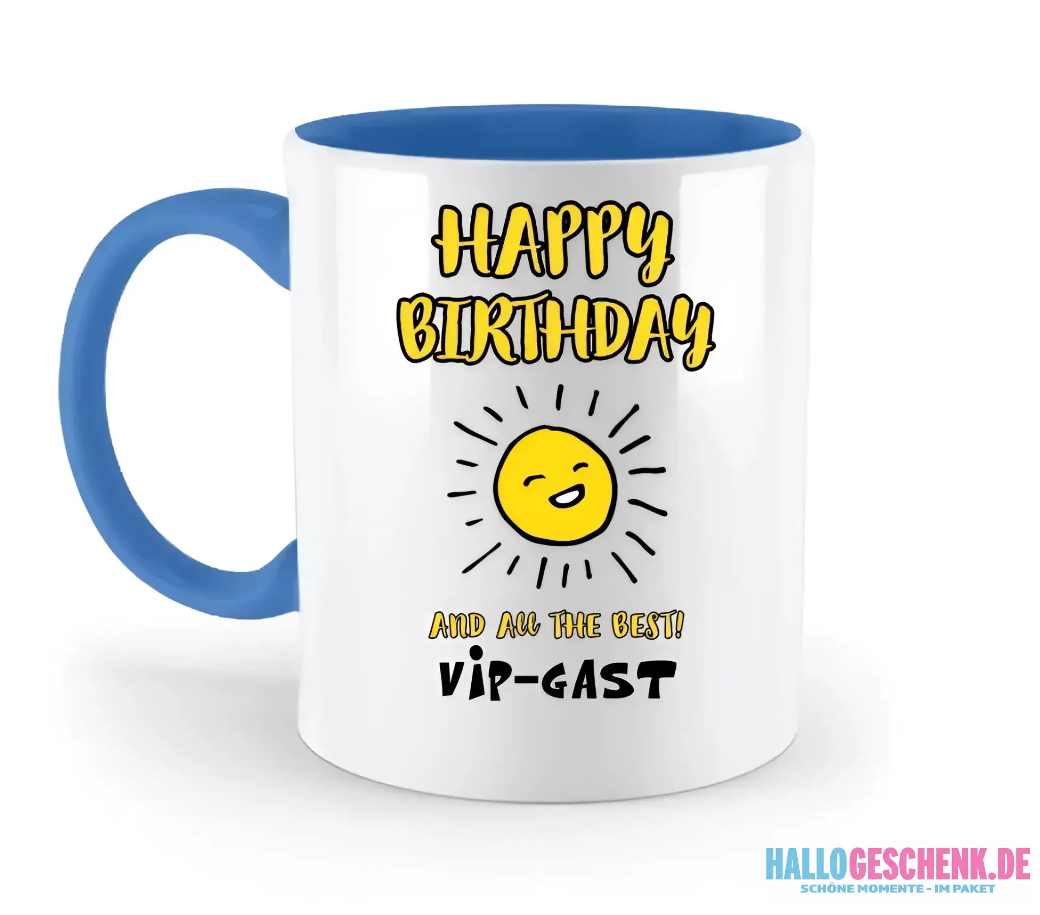 Geburtstag Design 2 • zweifarbige Tasse • Exklusivdesign • personalisiert
