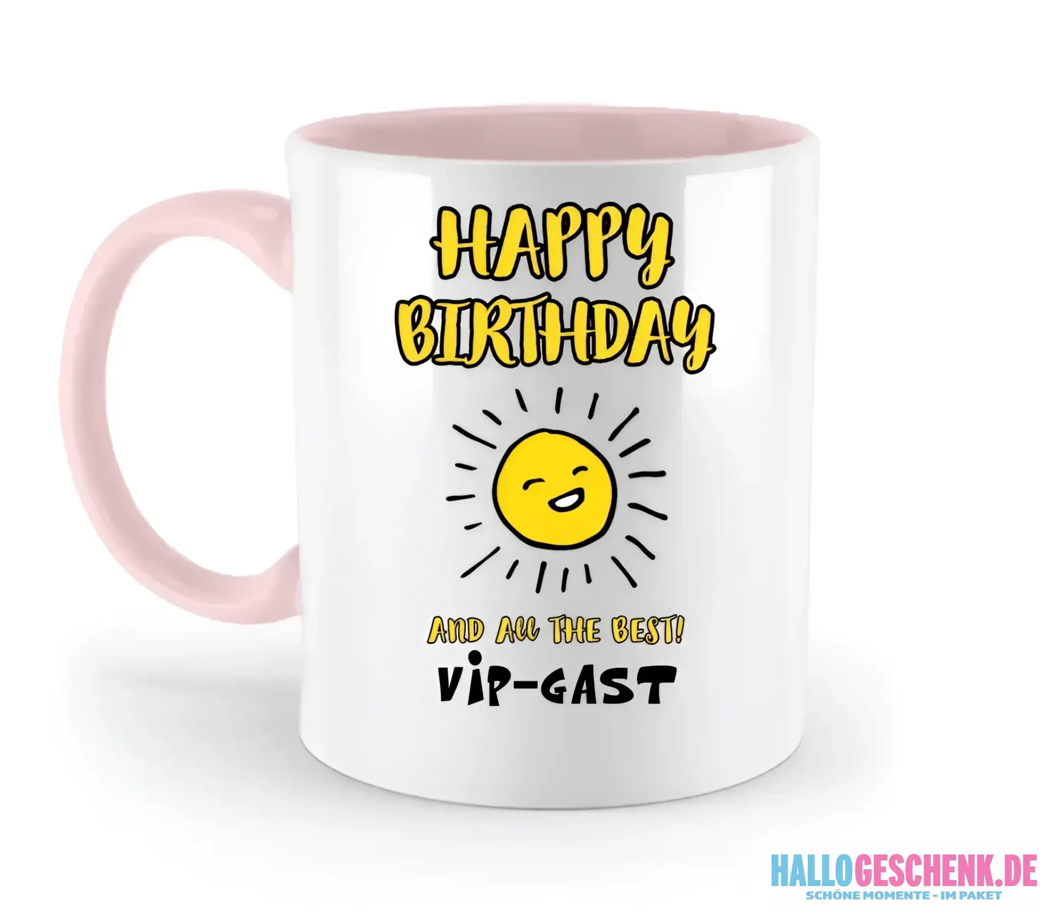 Geburtstag Design 2 • zweifarbige Tasse • Exklusivdesign • personalisiert