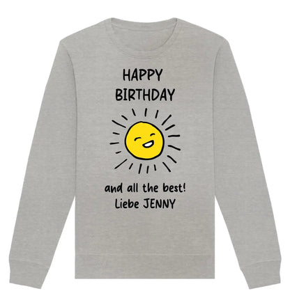 HalloGeschenk.de front-organic-basic-unisex-sweatshirt-c2c1c0-1116x