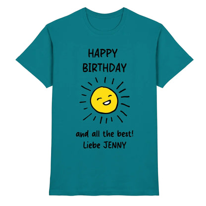 Geburtstag Motiv 4 • mehrere Artikel • ’Statement-Collection’ • Wunschtext • Mein - Premium Herren T-Shirt / Diva-Blue