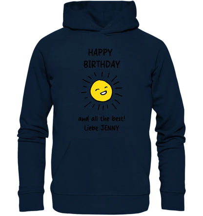 Geburtstag Motiv 5 ’Verwandte’-Girl • mehrere Artikel • ’Statement-Collection’ • Wunschtext • Mein - Unisex Hoodie