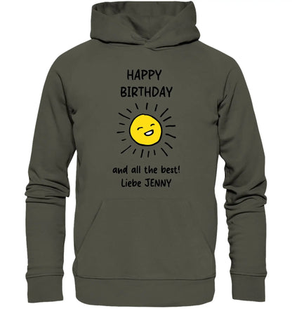Geburtstag Motiv 5 ’Verwandte’-Girl • mehrere Artikel • ’Statement-Collection’ • Wunschtext • Mein - Unisex Hoodie