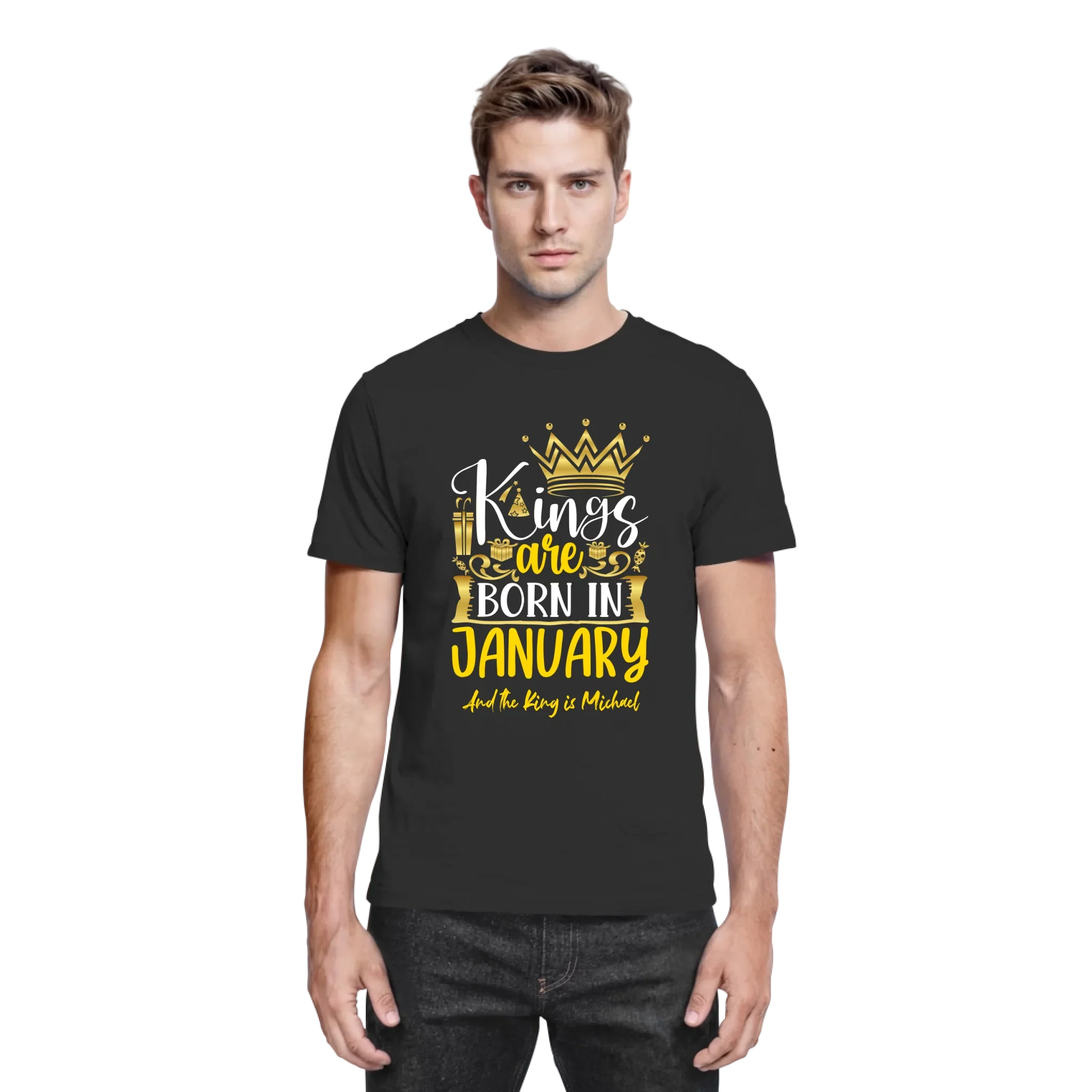 Geburtstag Motiv 7 ’Kings’ • mehrere Artikel • ’Statement-Collection’ • Wunschtext • Mein - personalisierbare Motive