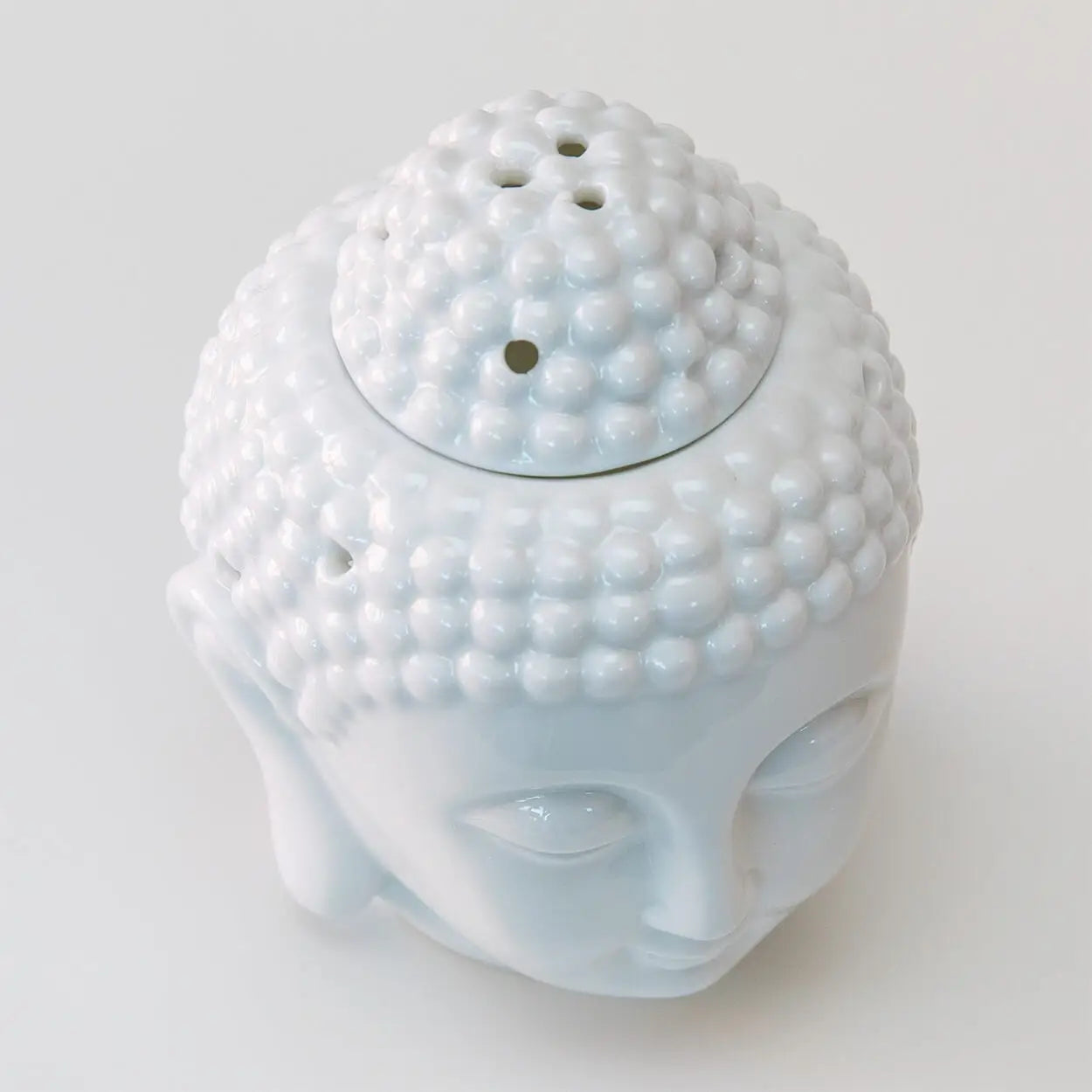 Geschenk Meditation │ Geschenkset für Chakra Meditation & Yoga - Buddha weiß