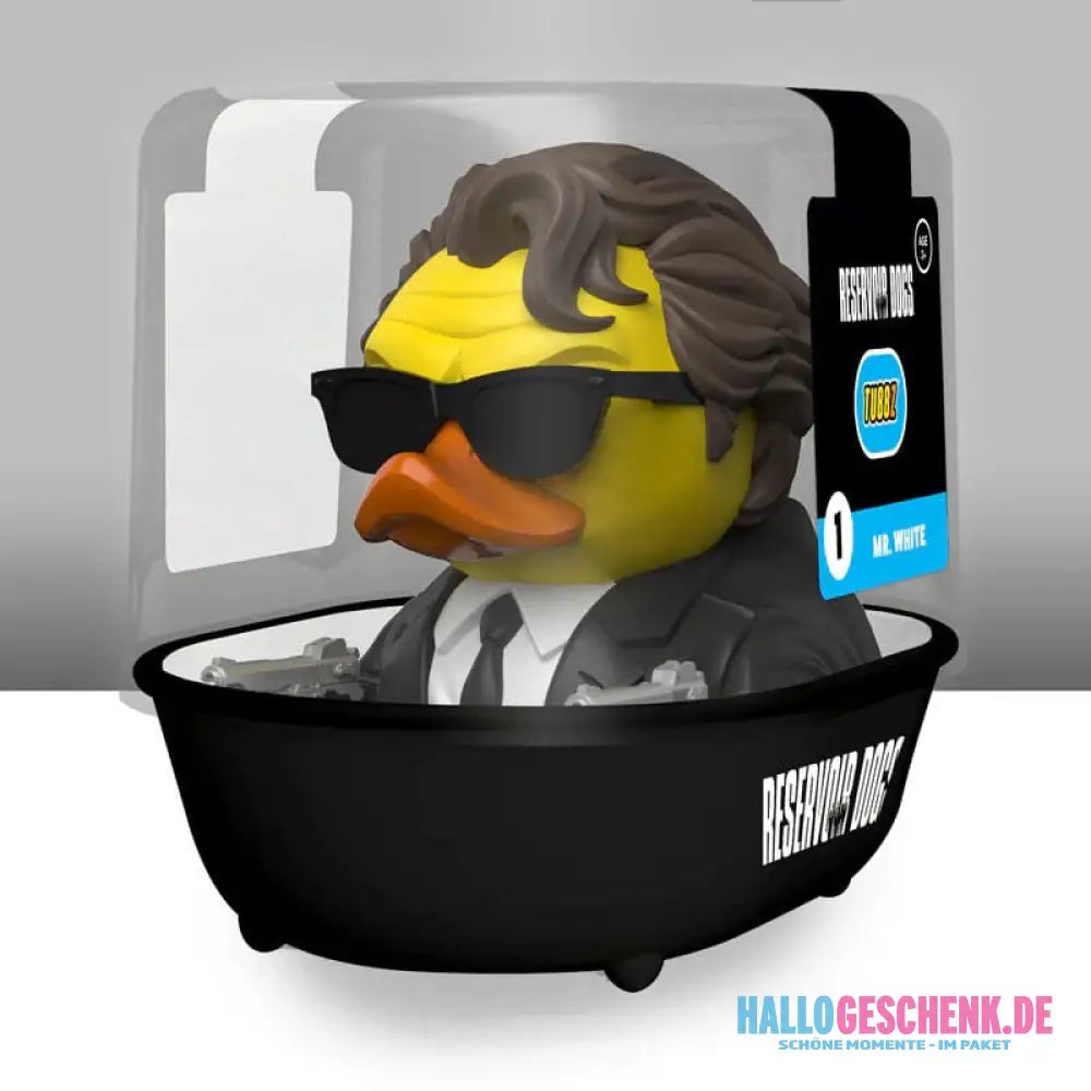Geschenkset: reservoir dogs - 4 Tubbz • Badeenten • Gummienten • Blitzdeal für kurze Zeit - Badeenten