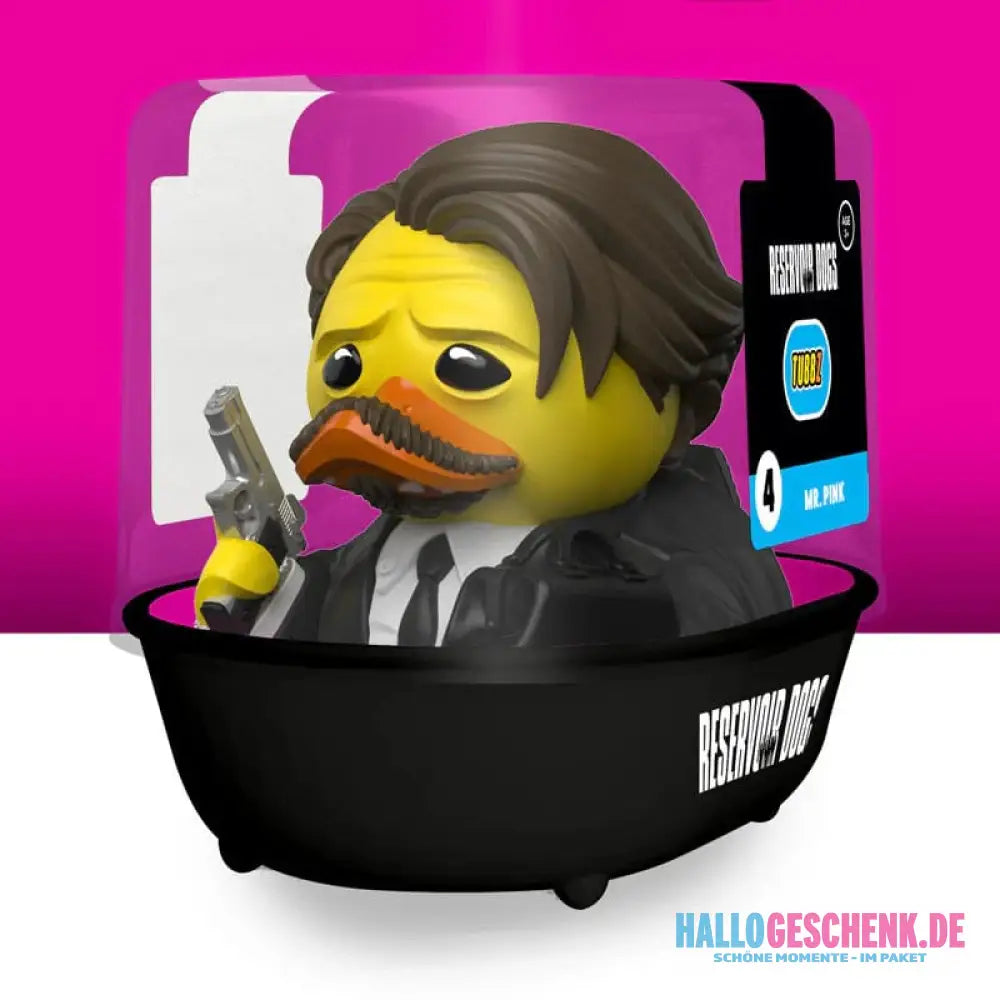 Geschenkset: reservoir dogs - 4 Tubbz • Badeenten • Gummienten • Blitzdeal für kurze Zeit - Badeenten