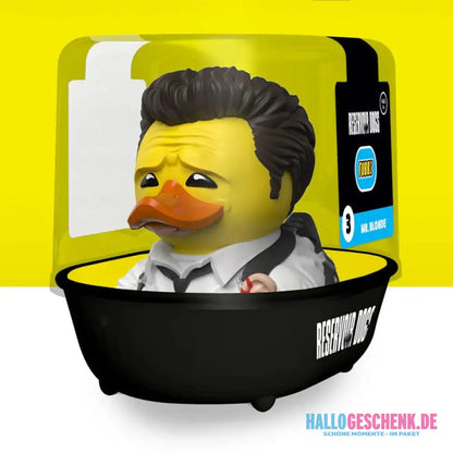 Geschenkset: reservoir dogs - 4 Tubbz • Badeenten • Gummienten • Blitzdeal für kurze Zeit - Badeenten