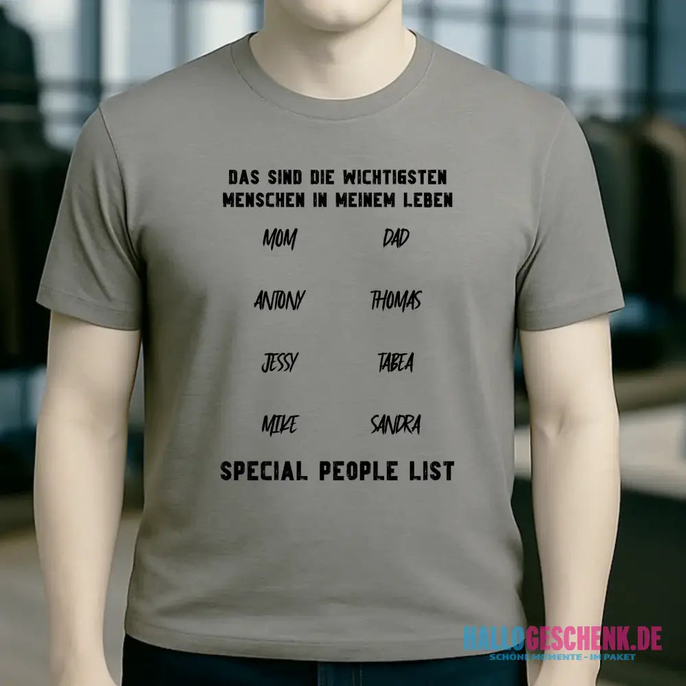Gestalte den Text personalisierbar - Unisex Premium T-Shirt XS-5XL aus Bio-Baumwolle für Damen & Herren
